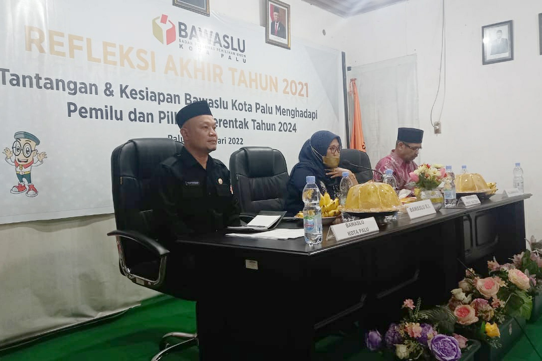 Gelar Refleksi Akhir Tahun, Bawaslu Kota Palu Datangkan Bawaslu RI